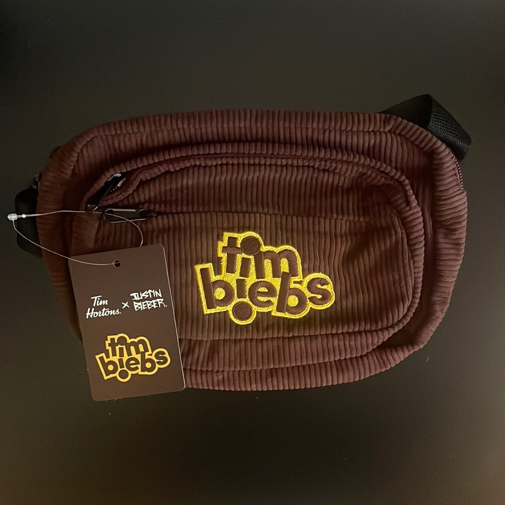 Justin Bieber x Tim Hortons (Tim Biebs collaboration) Fanny pack